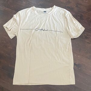 Grateful Beige T-Shirt
